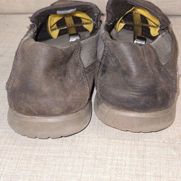 Crocs Canvas Santa Cruz Loafers Slip On Shoes Mens Size  12 Brown main image 7